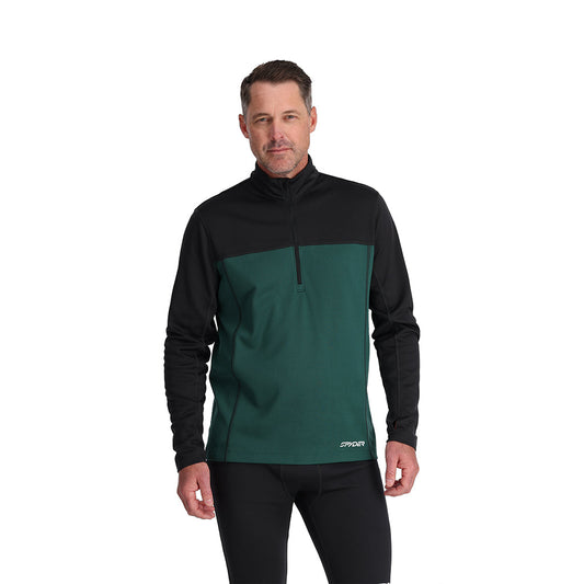 Mens Charger 1/2 Zip - Cypress Green