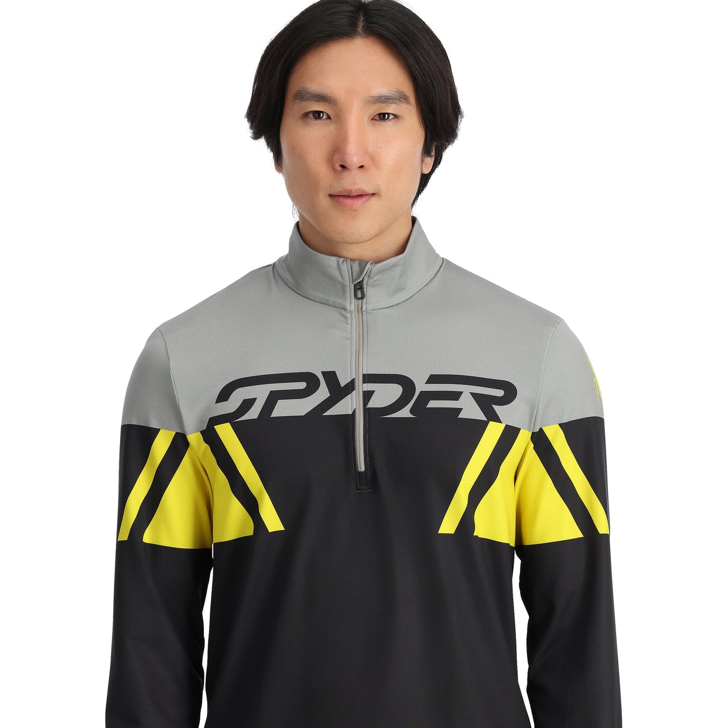 Mens Podium Half Zip - Acid Yellow