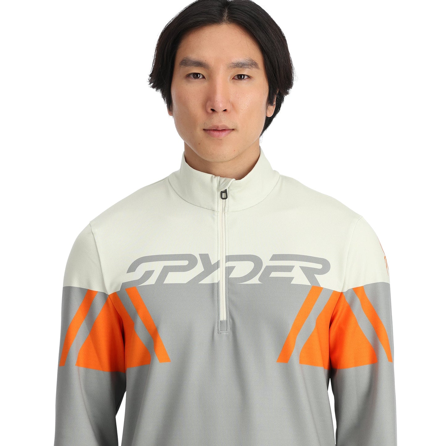 Mens Podium Half Zip - Concrete