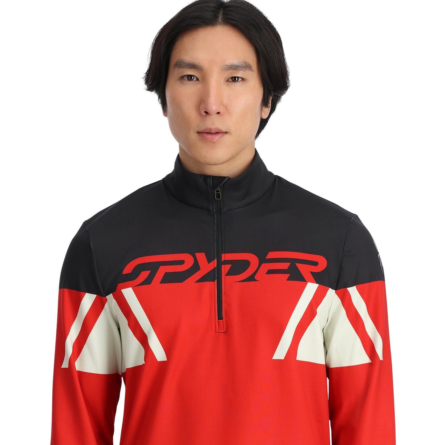 Mens Podium Half Zip - Spyder Red