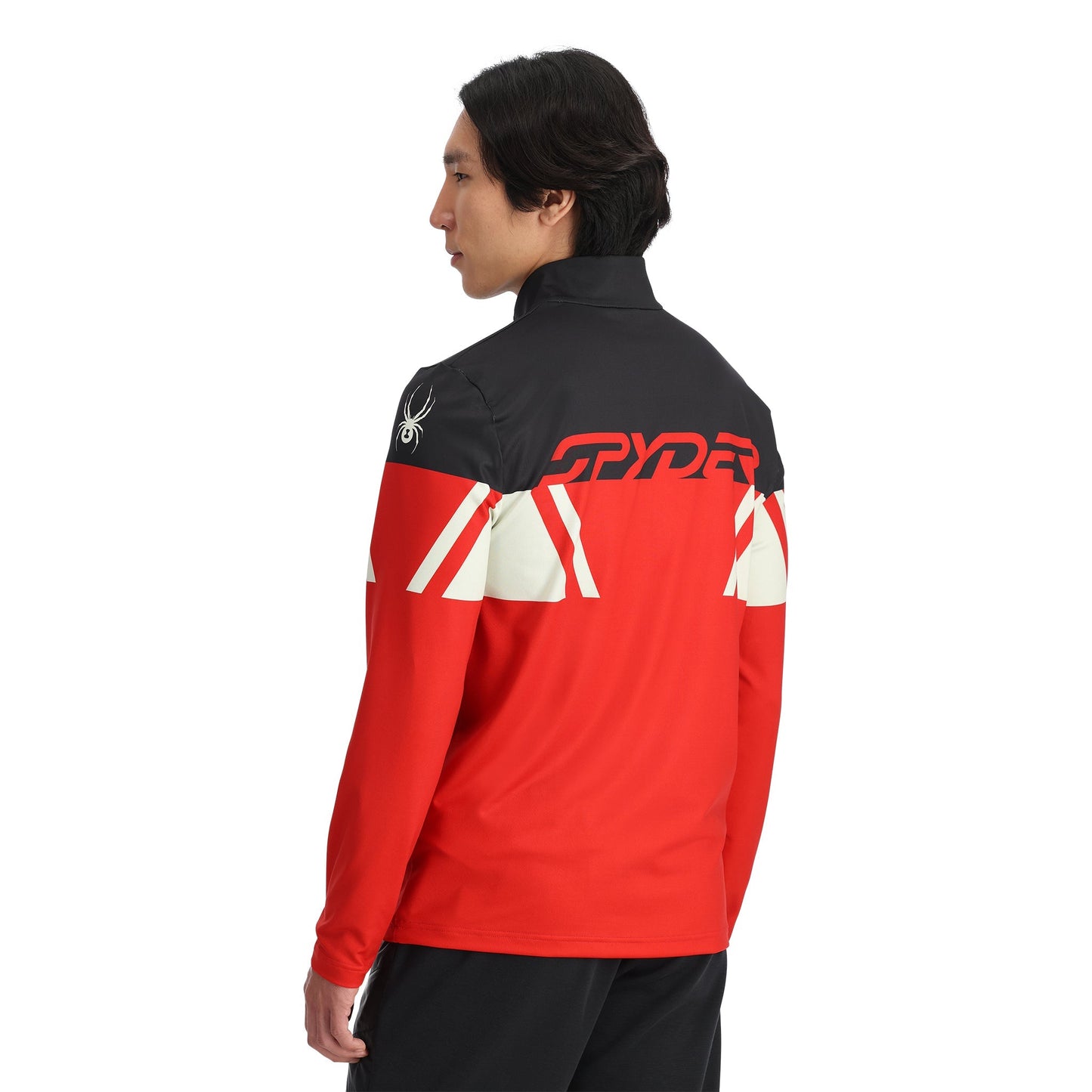 Mens Podium Half Zip - Spyder Red
