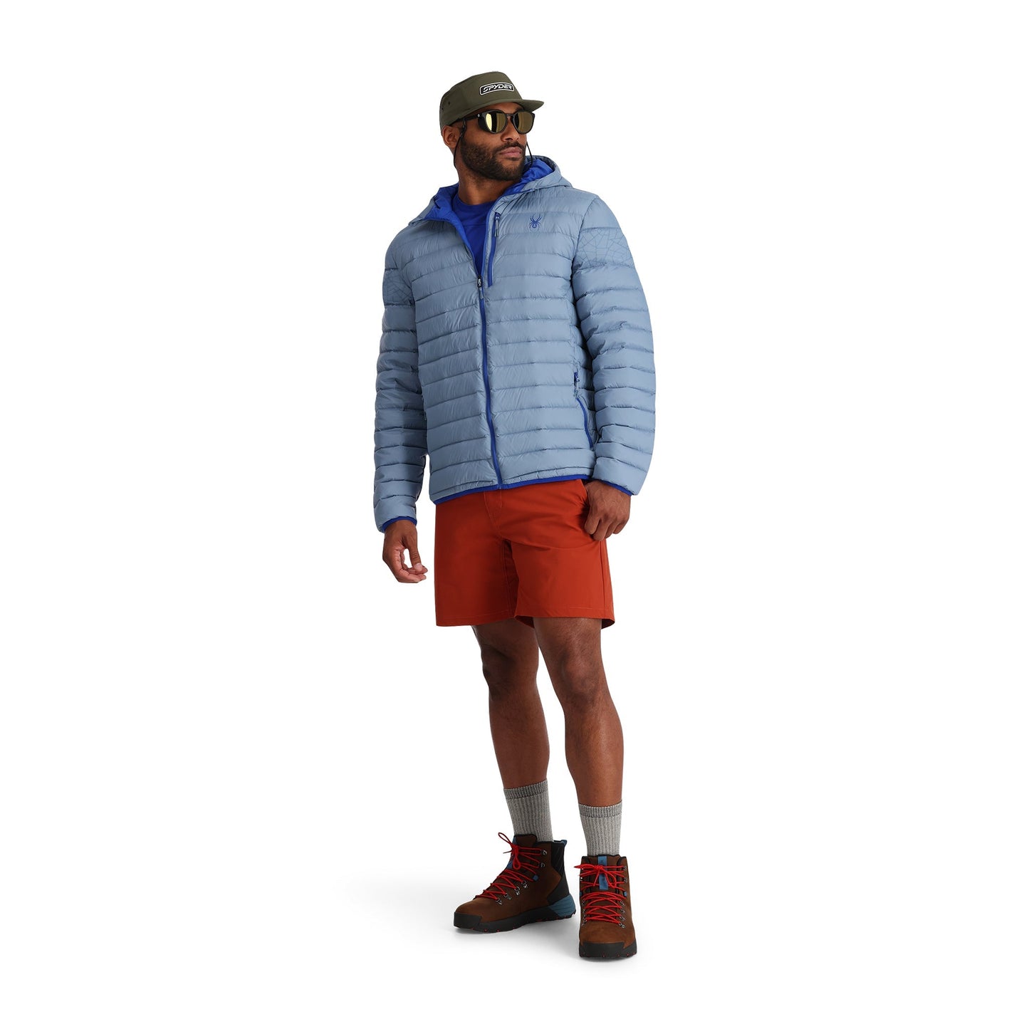 Mens Zenith Hooded - Blue Fog