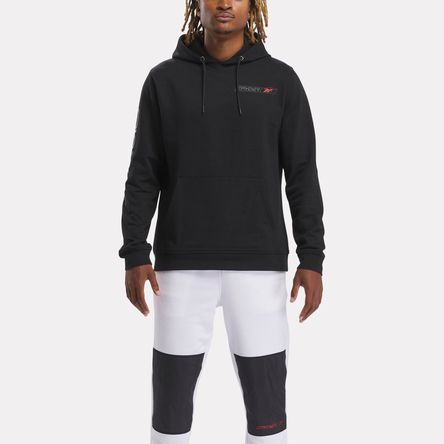 Unisex Spyder X Reebok Collab Hoodie - Black