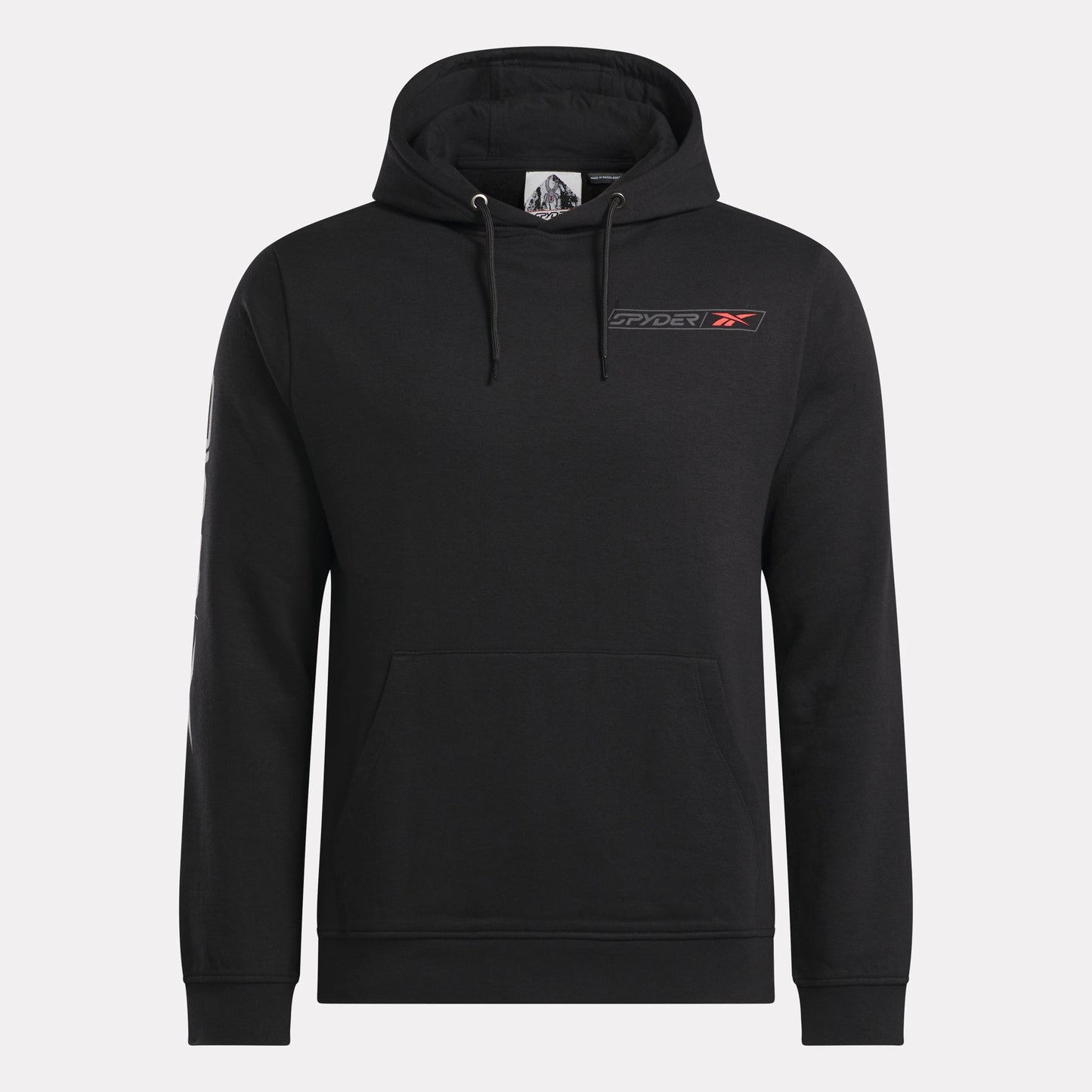 Unisex Spyder X Reebok Collab Hoodie - Black