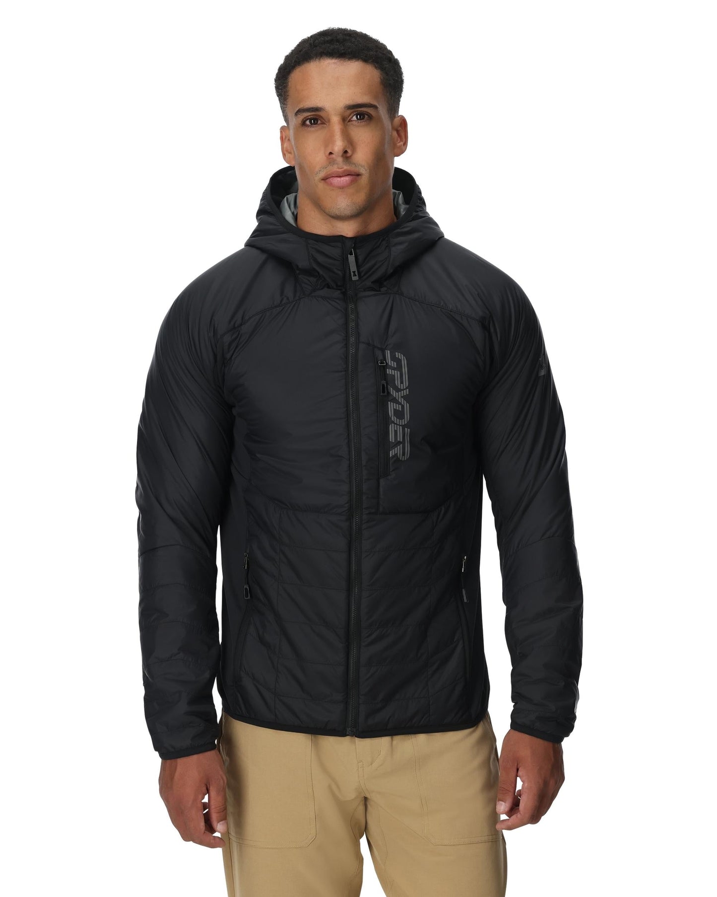 Mens Glissade Hooded - Black