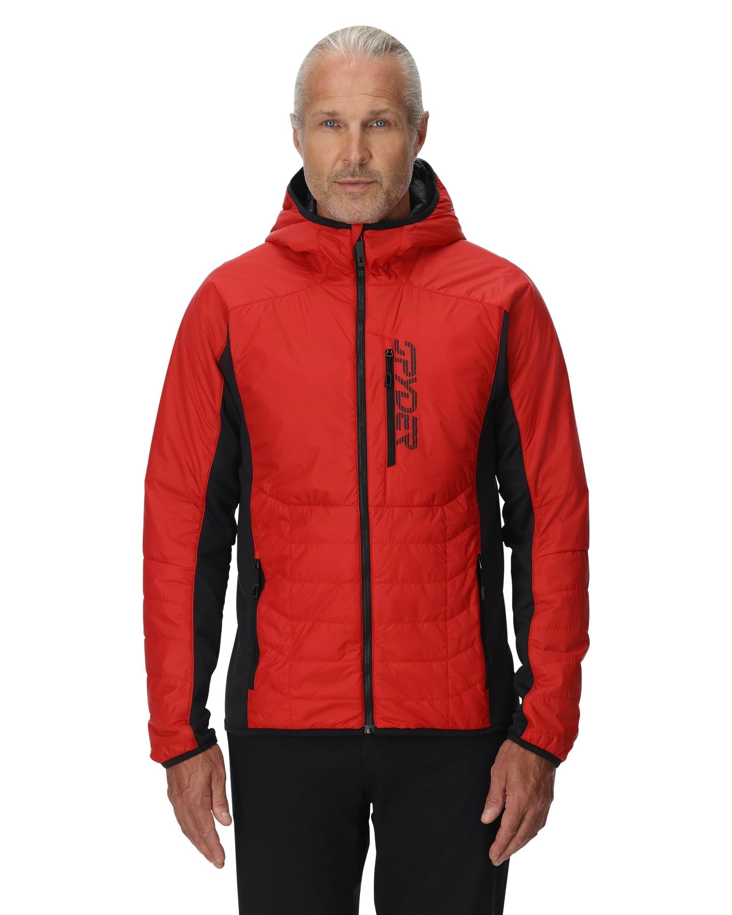 Mens Glissade Hooded - Spyder Red