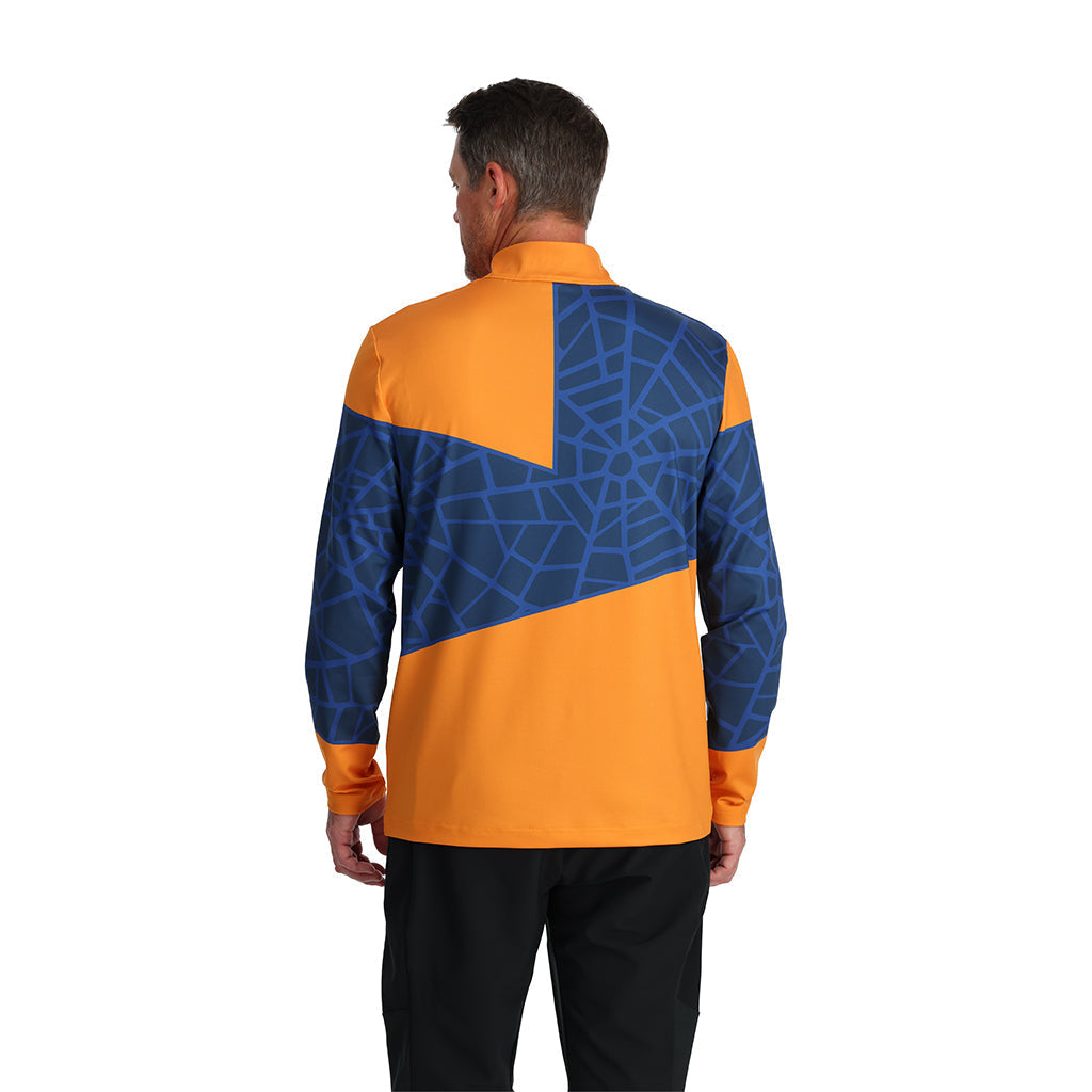 Mens Vital Half Zip - Saffron