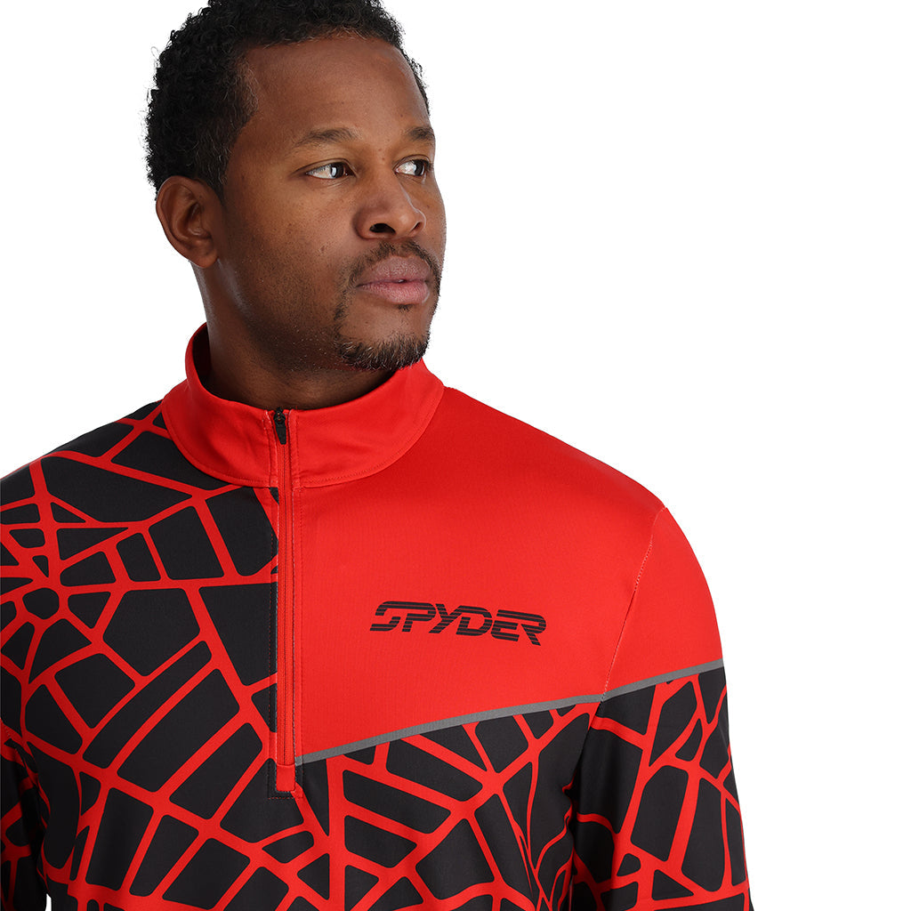 Mens Vital Half Zip - Volcano