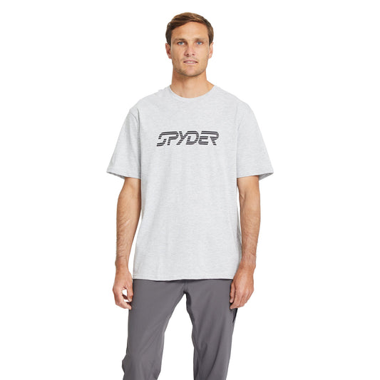Mens Wordmark Blanks Tee - Heather Grey