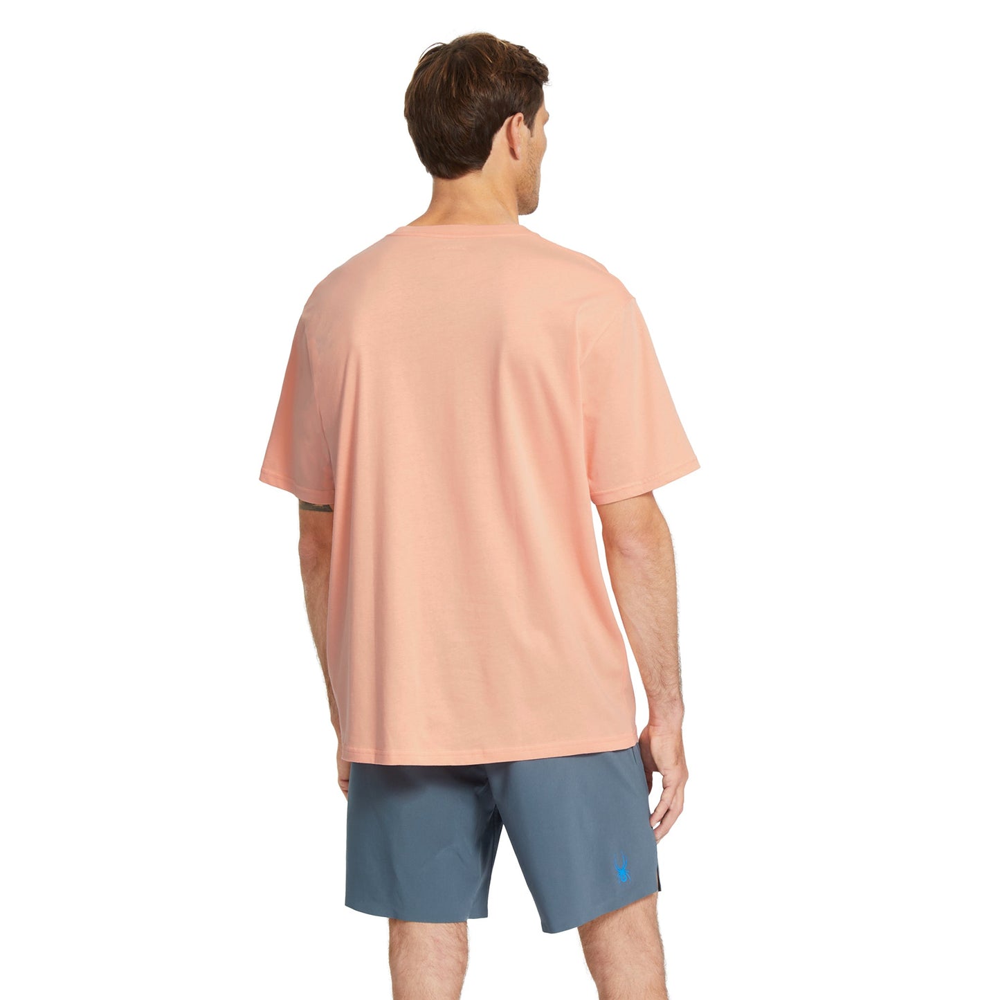 Mens Wordmark Blanks Tee - Salmon