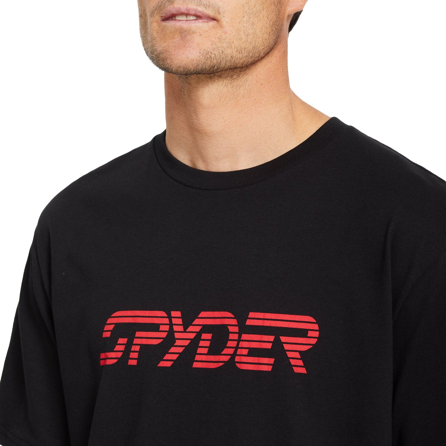 Men Wordmark Short Sleeve Tee - Black