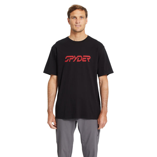 Men Wordmark Short Sleeve Tee - Black