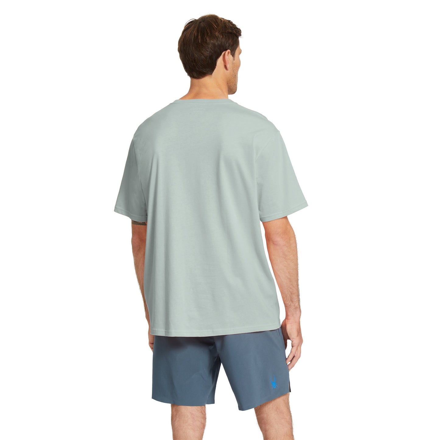 Men Wordmark Short Sleeve Tee - Cloud Blue