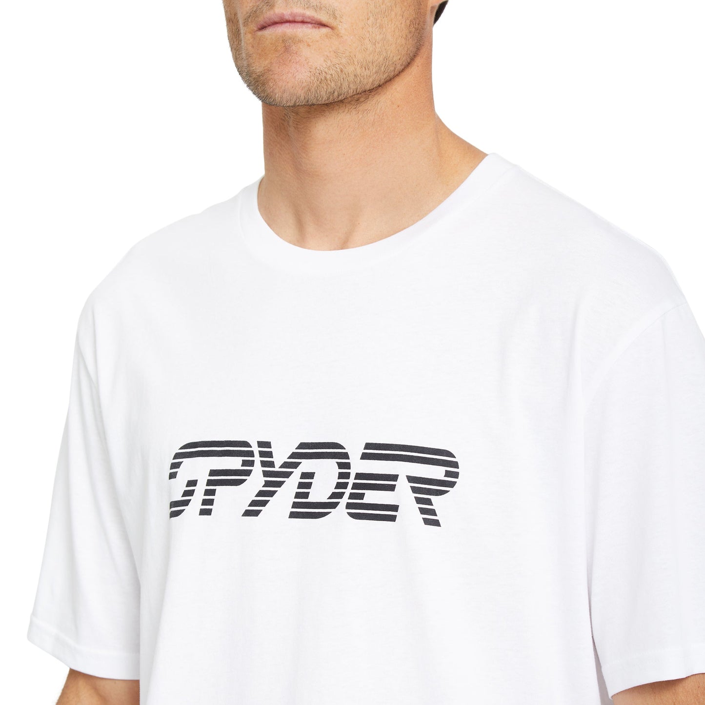 Men Wordmark Short Sleeve Tee - White