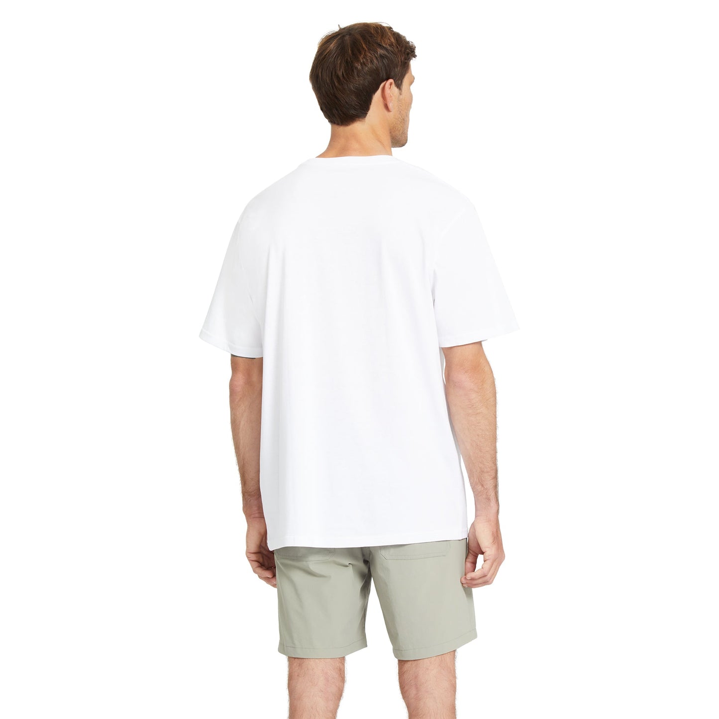 Men Wordmark Short Sleeve Tee - White