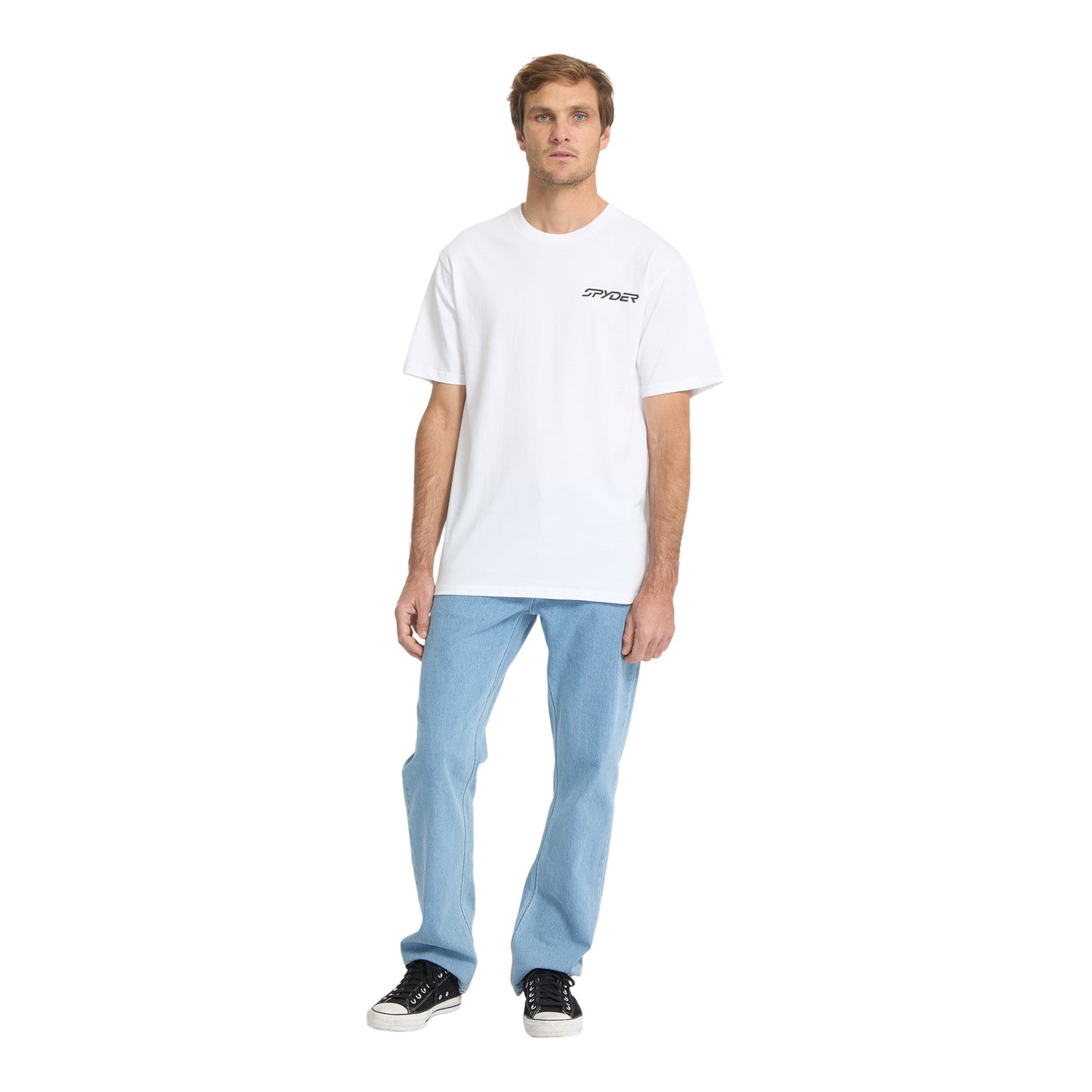 Men Science Of Speed Short Sleeve Tee - White