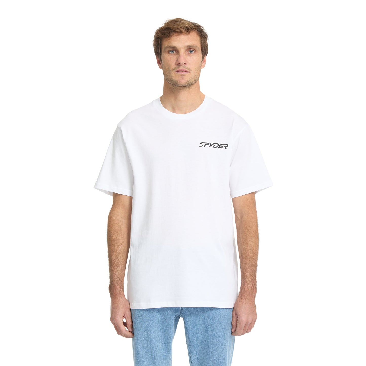 Men Science Of Speed Short Sleeve Tee - White