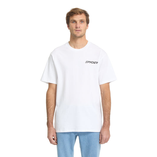 Men Science Of Speed Short Sleeve Tee - White