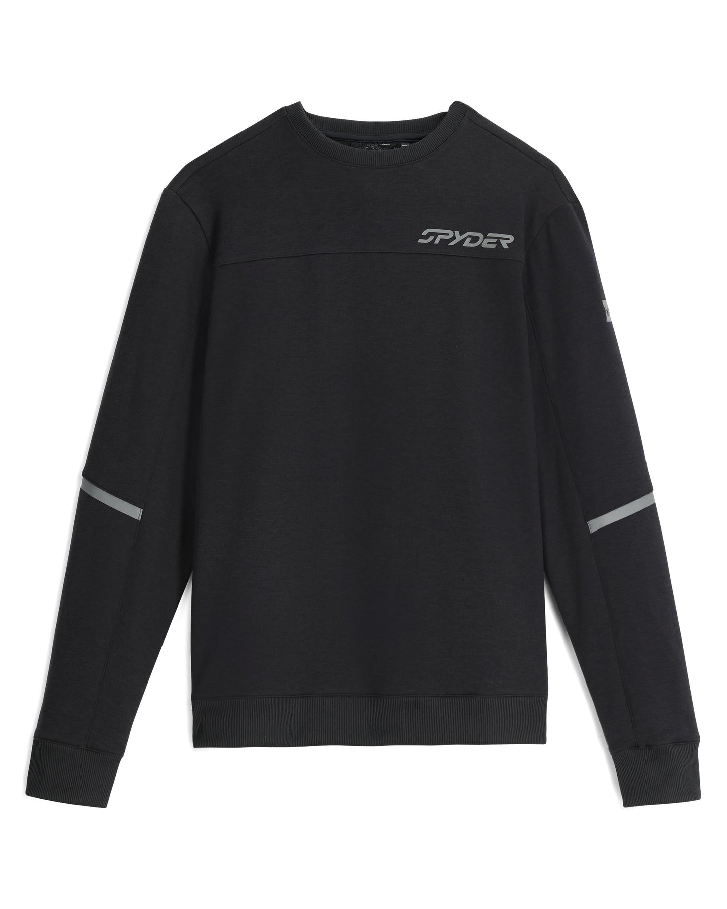 Mens Speed Fleece Crew - Black
