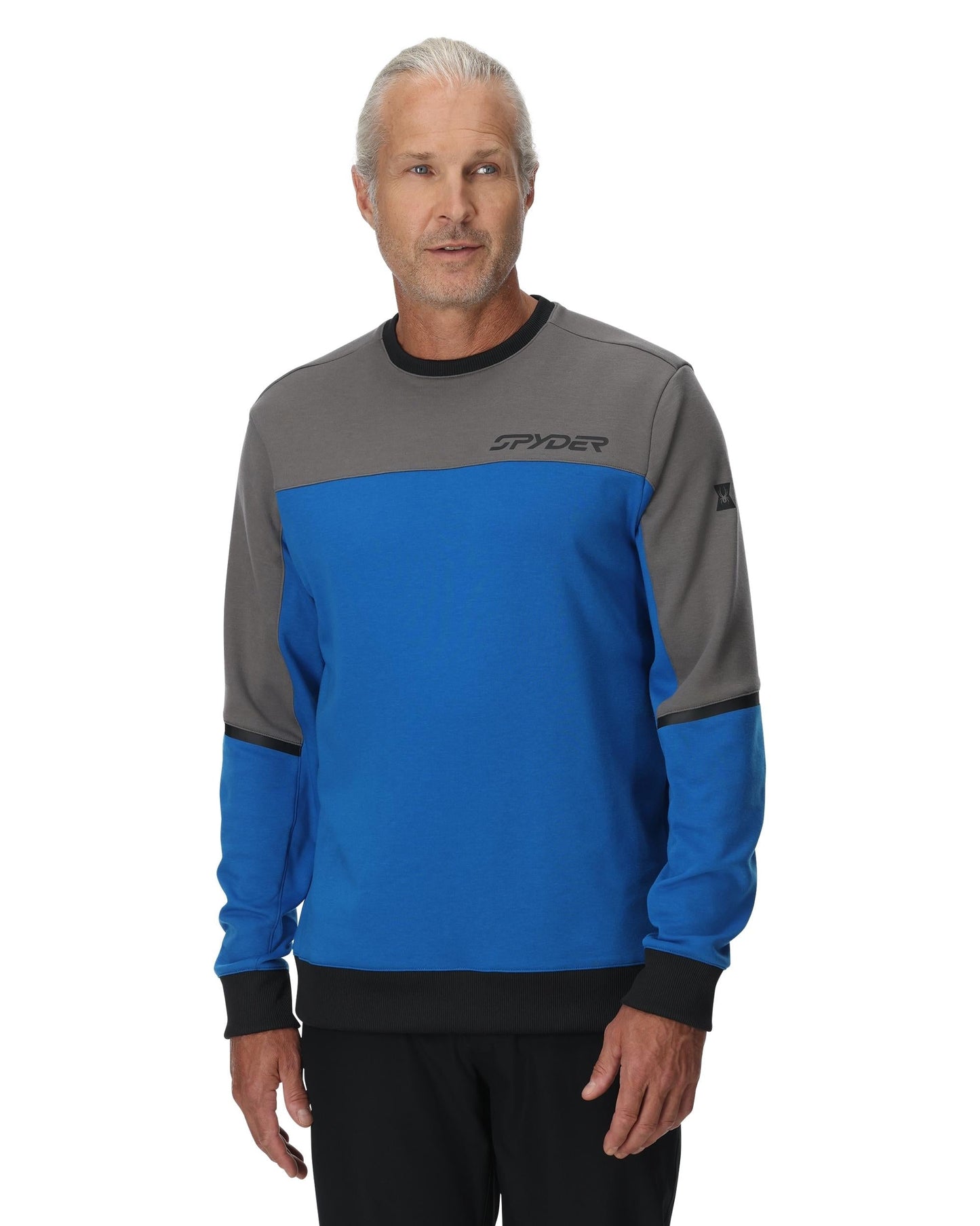Mens Speed Fleece Crew - Cobalt