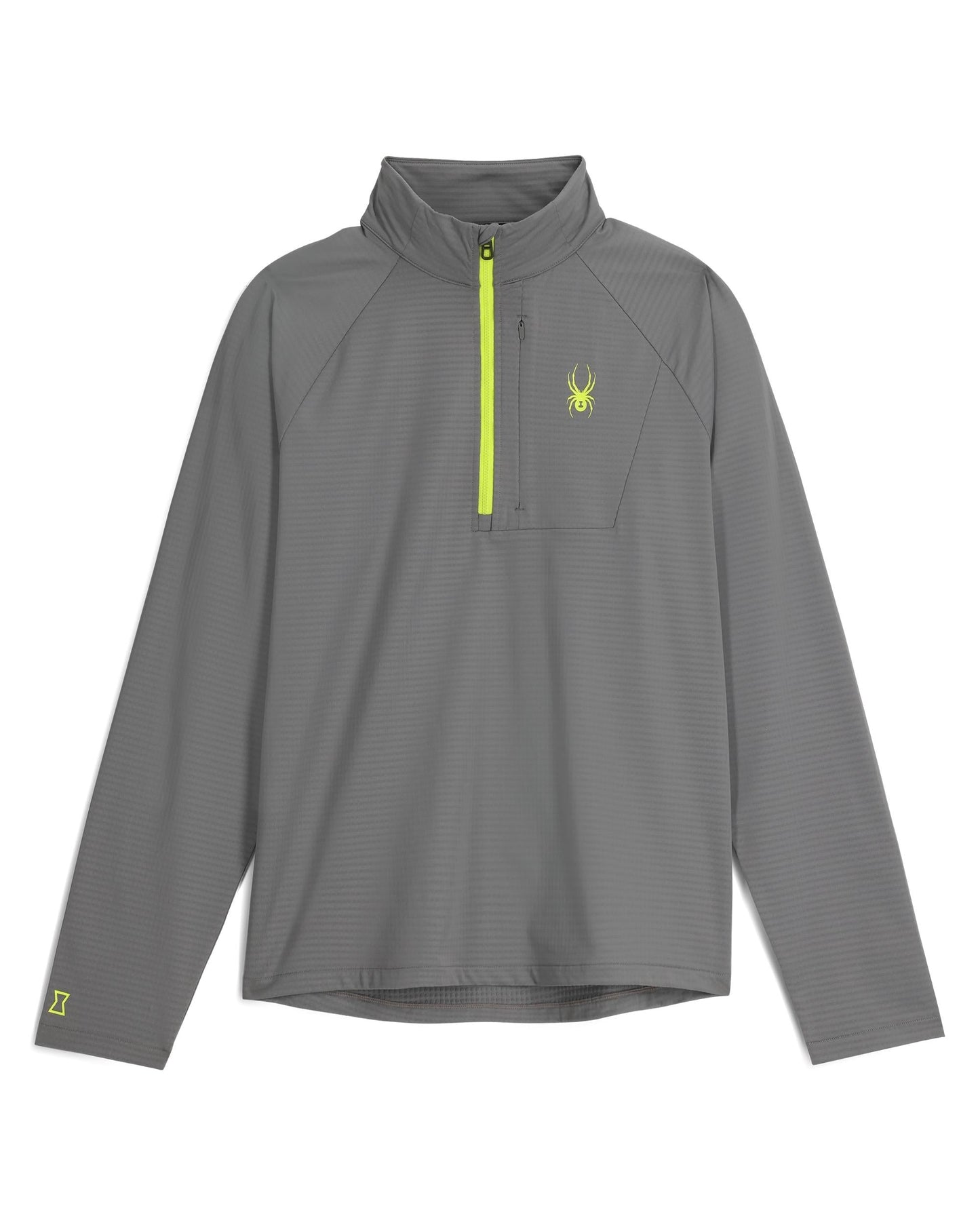 Mens Gridweb Half Zip - Storm