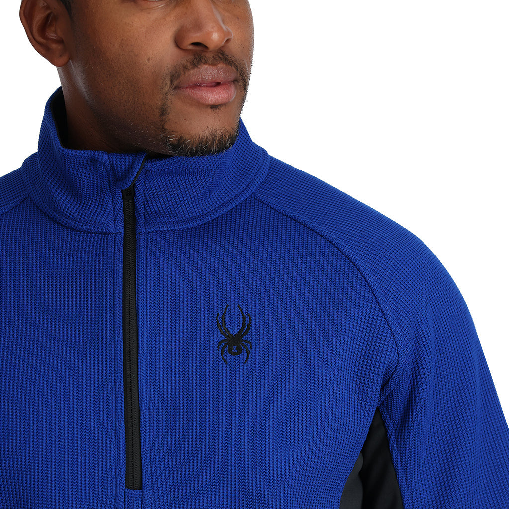 Mens Outbound Half Zip - Electric Blue