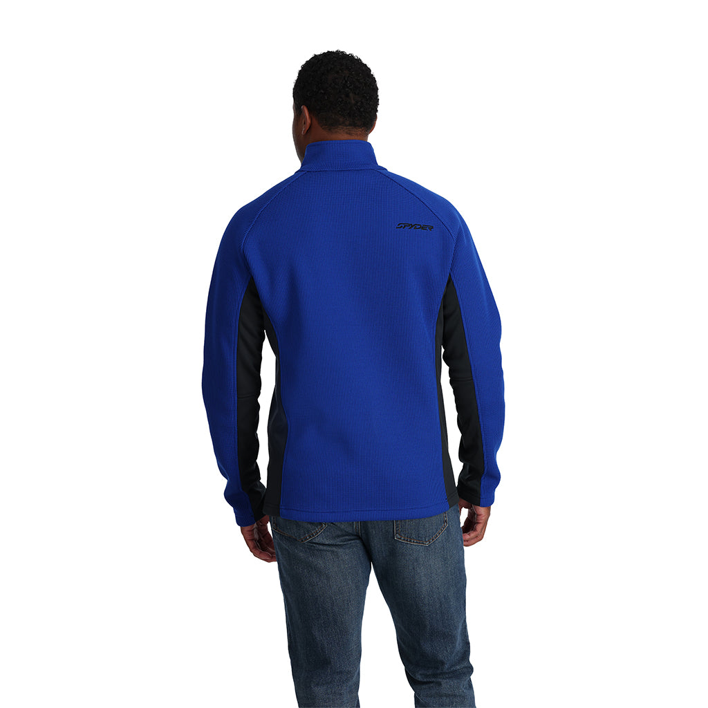 Mens Outbound Half Zip - Electric Blue