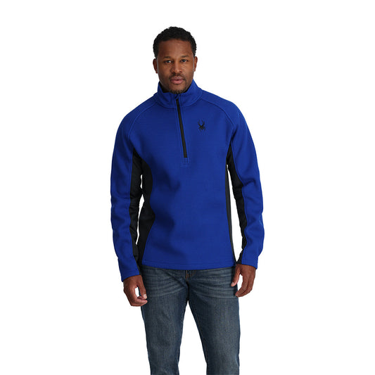 Mens Outbound Half Zip - Electric Blue