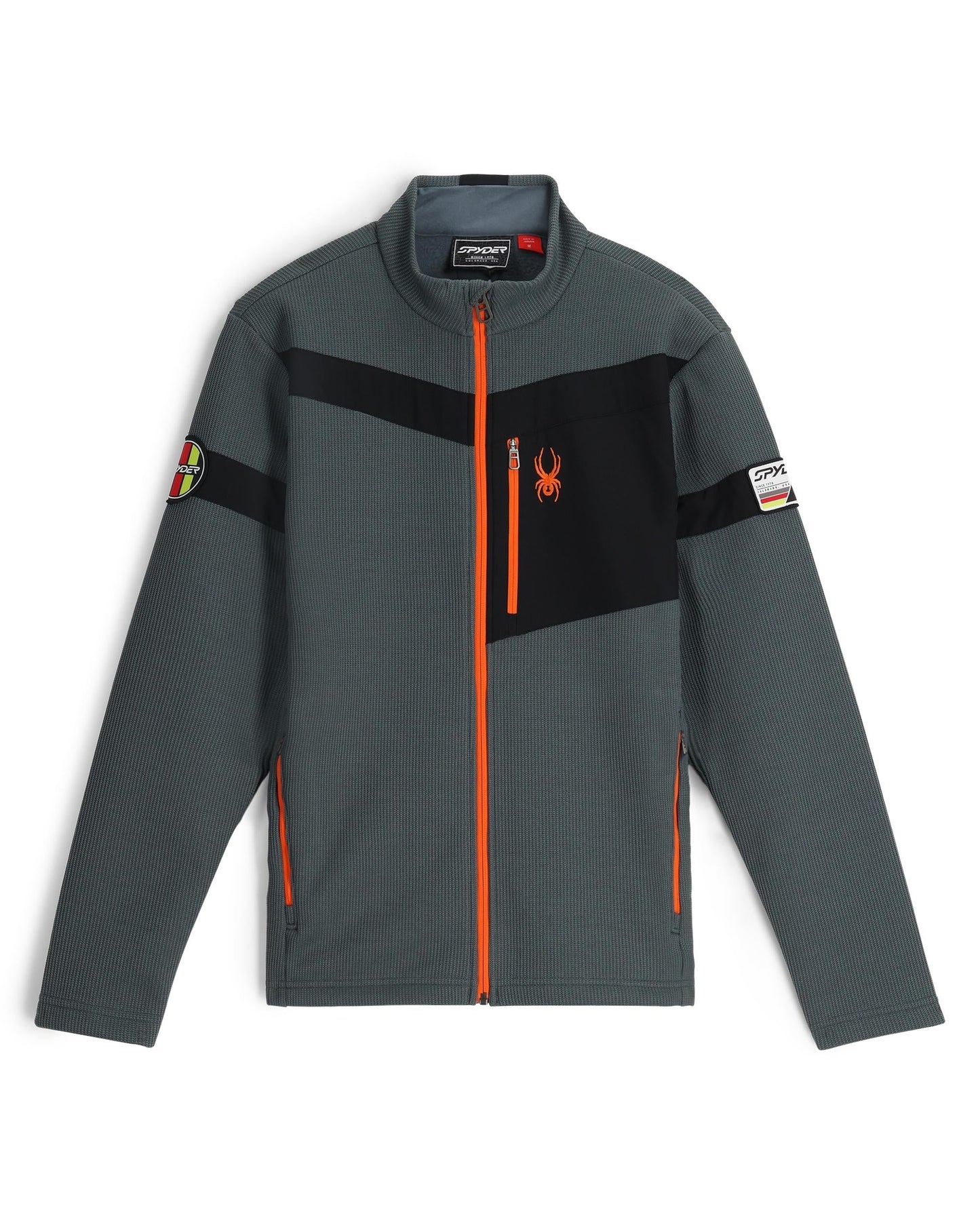 Mens Wengen Bandit Full Zip - Slate Blue