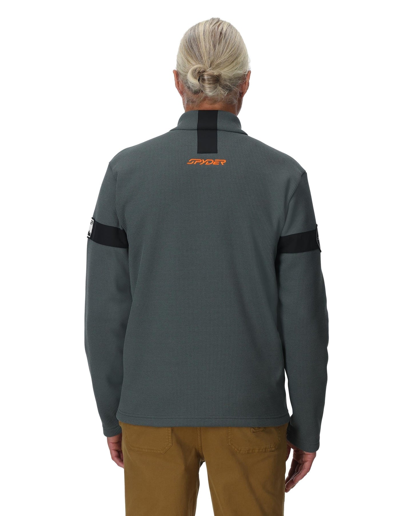 Mens Wengen Bandit Full Zip - Slate Blue