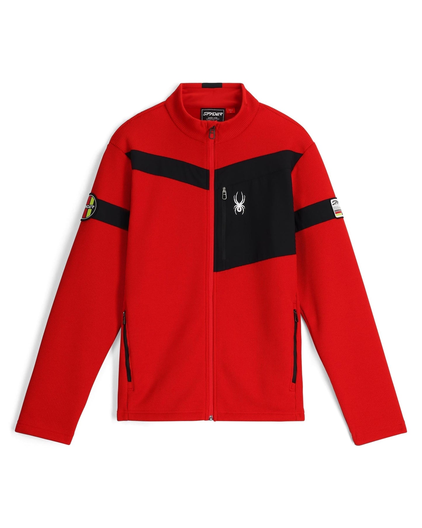 Mens Wengen Bandit Full Zip - Spyder Red