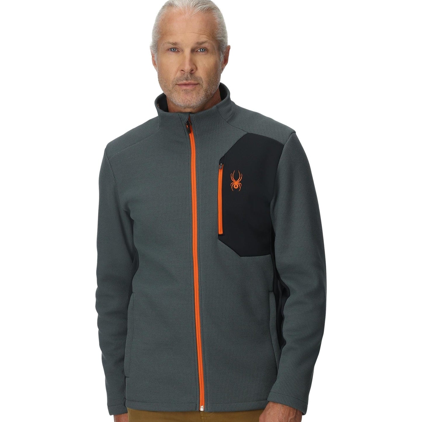 Mens Bandit Full Zip - Slate Blue