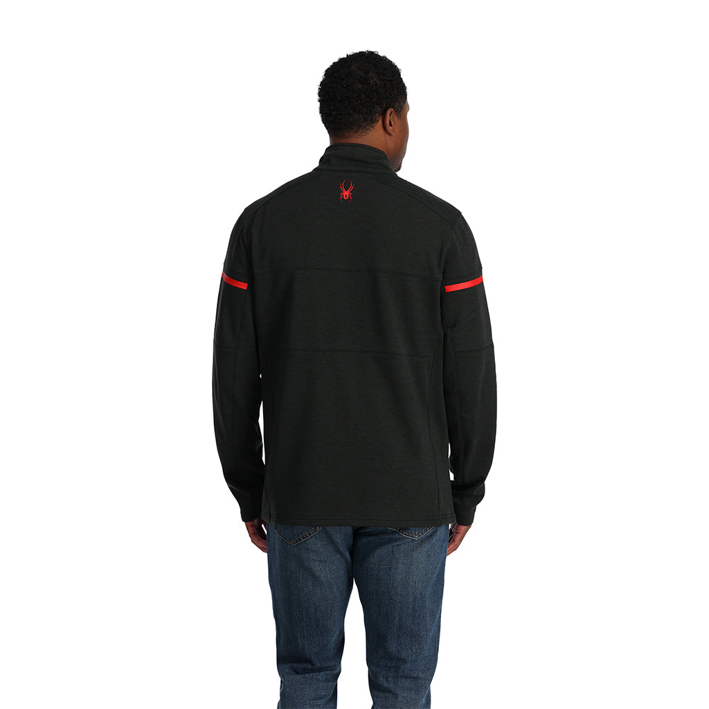 Mens Speed Fleece Full Zip - Black