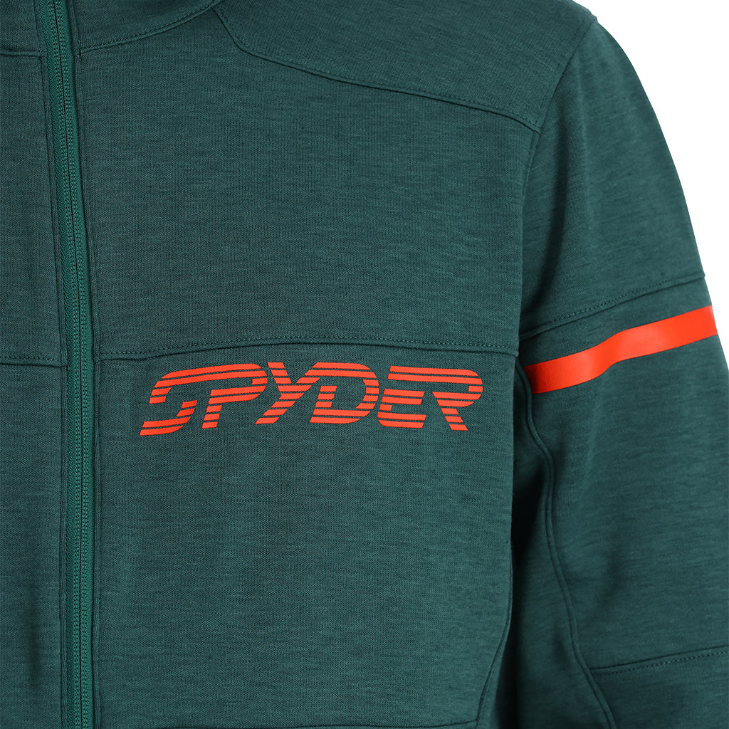 Mens Speed Fleece Full Zip - Cypress Green