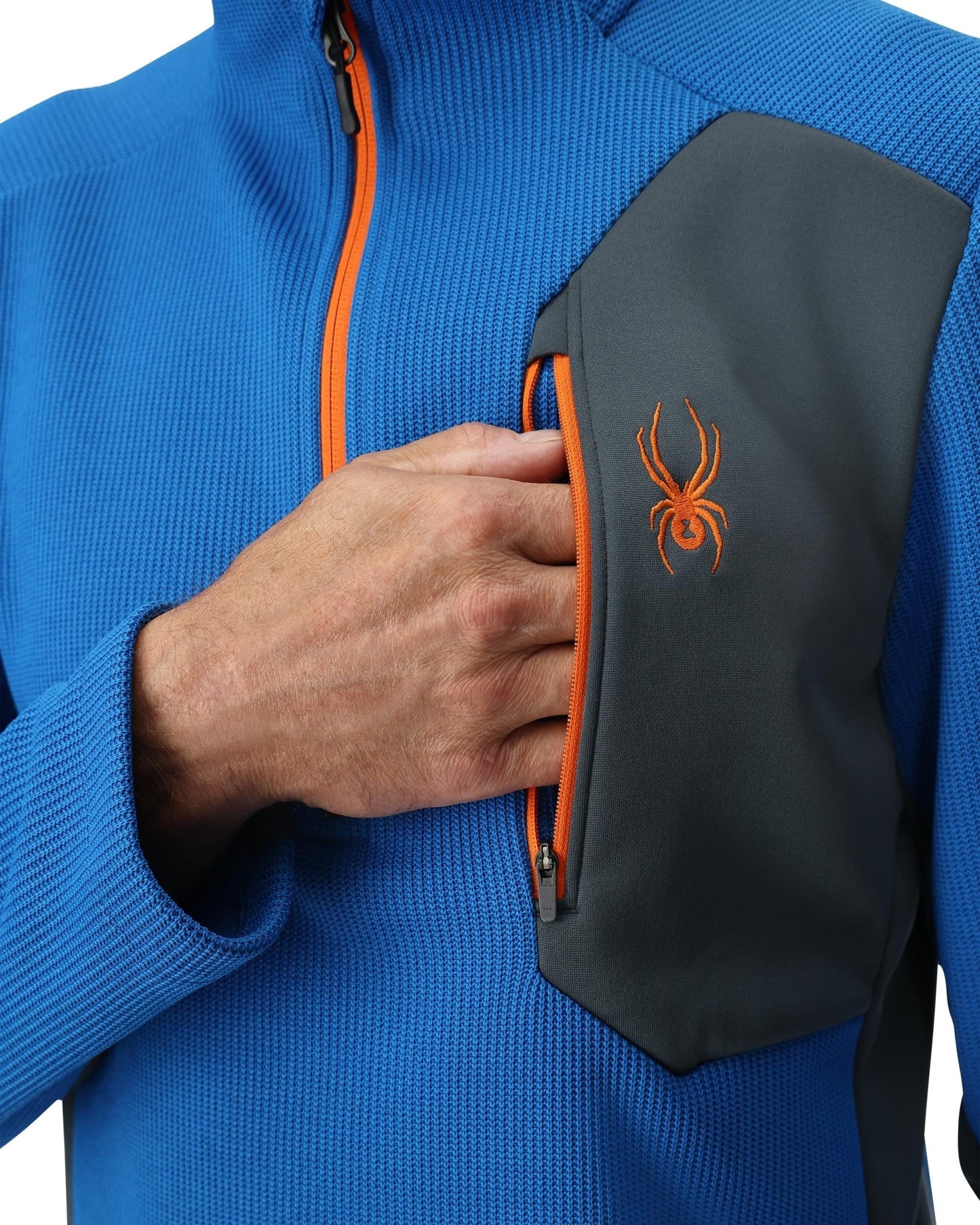 Mens Bandit Half Zip - Cobalt