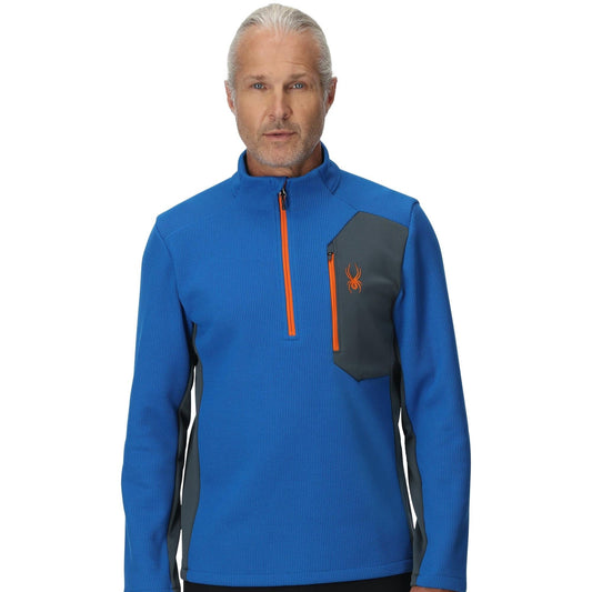 Mens Bandit Half Zip - Cobalt