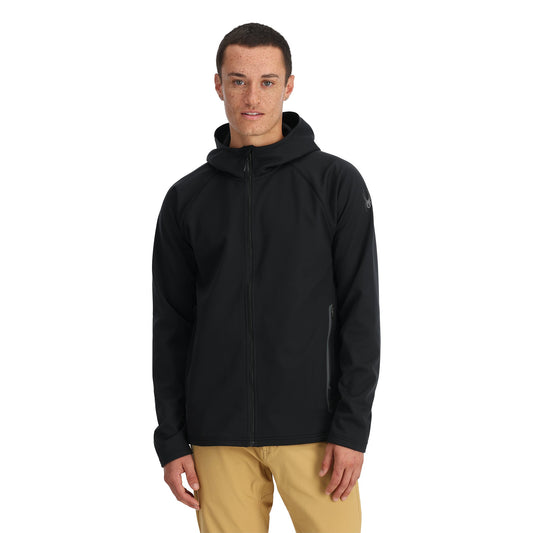 Mens Gridweb ShellFleece™ Hoodie - Black
