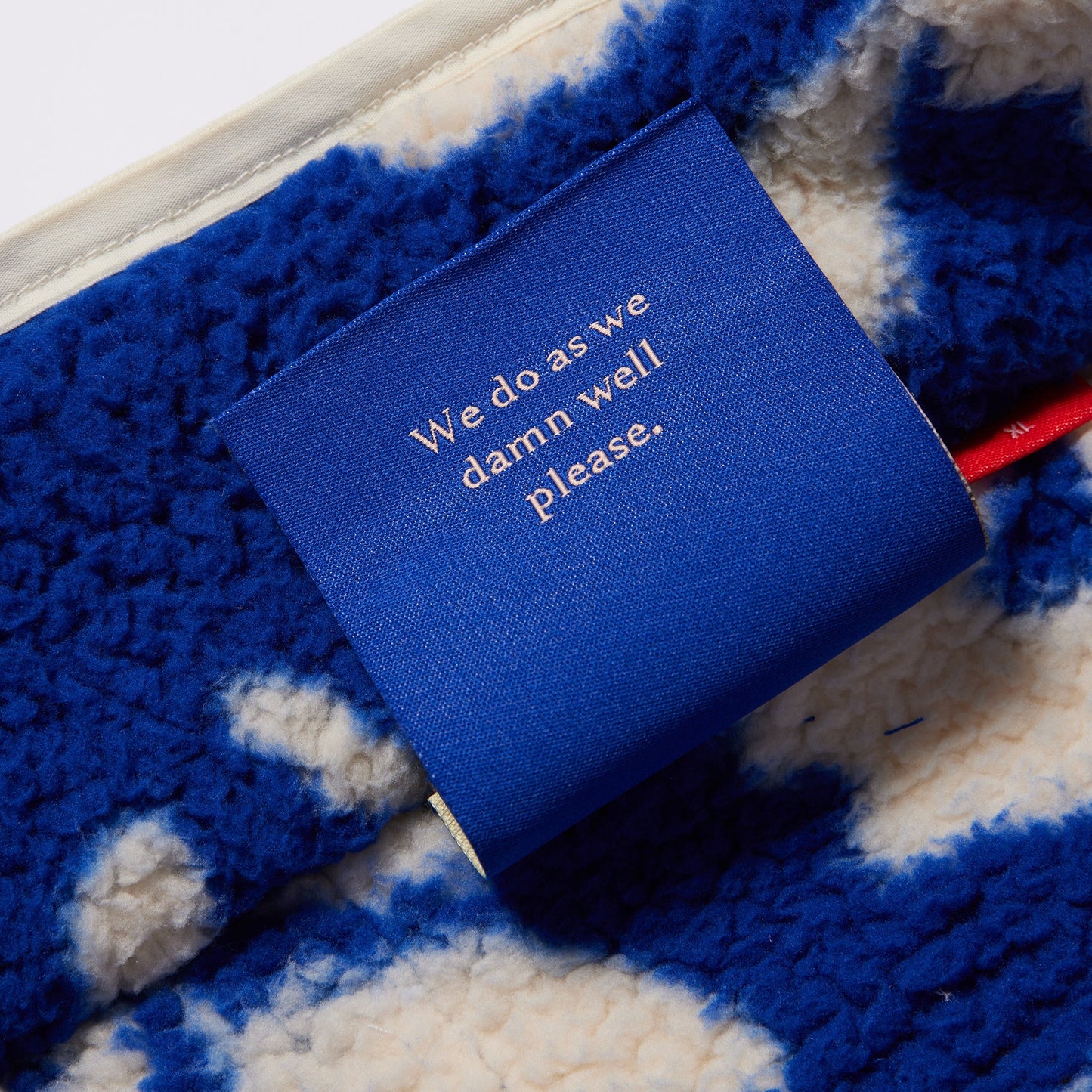 Unisex Society Fleece Jacket - Society Electric Blue
