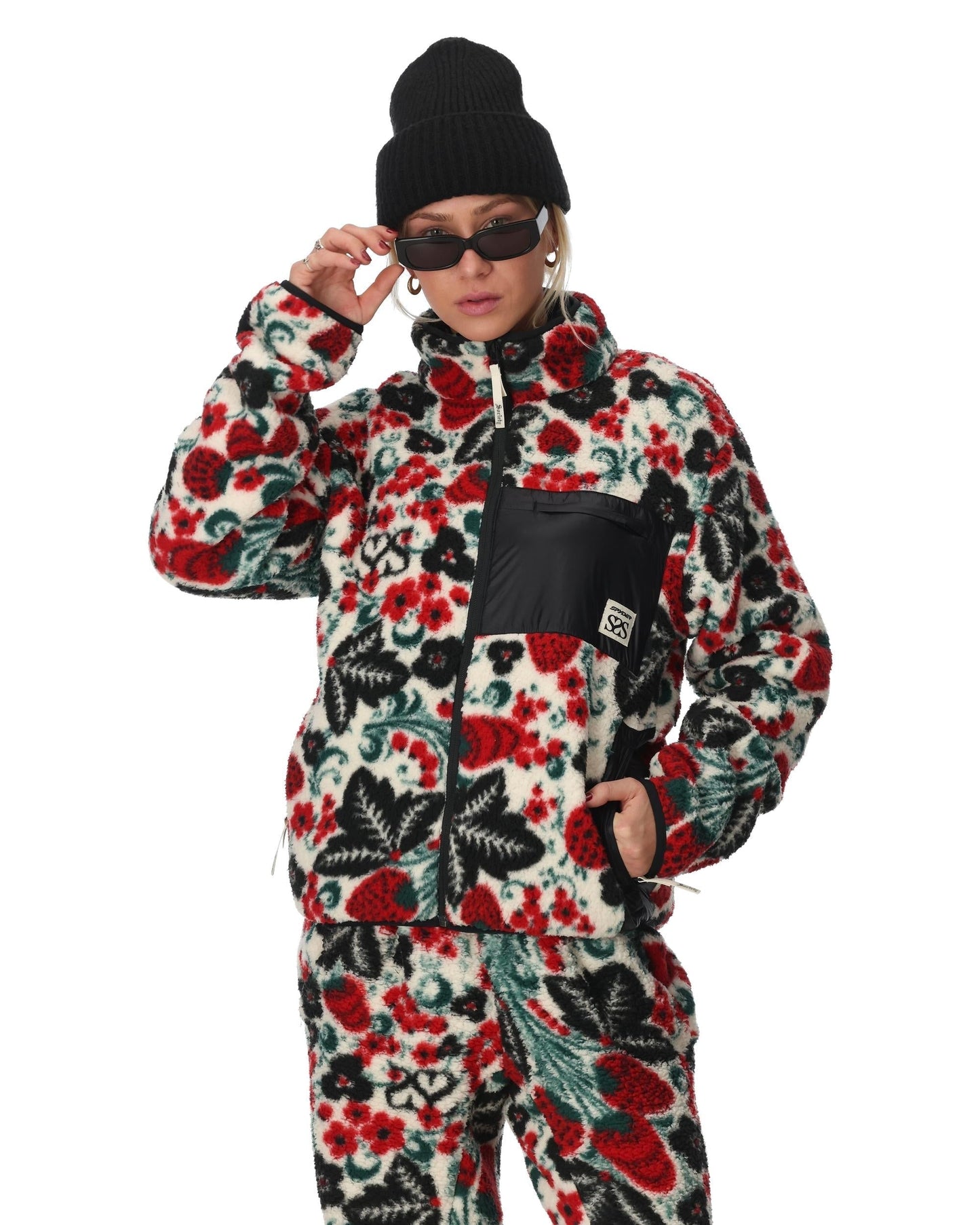 Womens Society Fleece Jacket - Society Racing Green