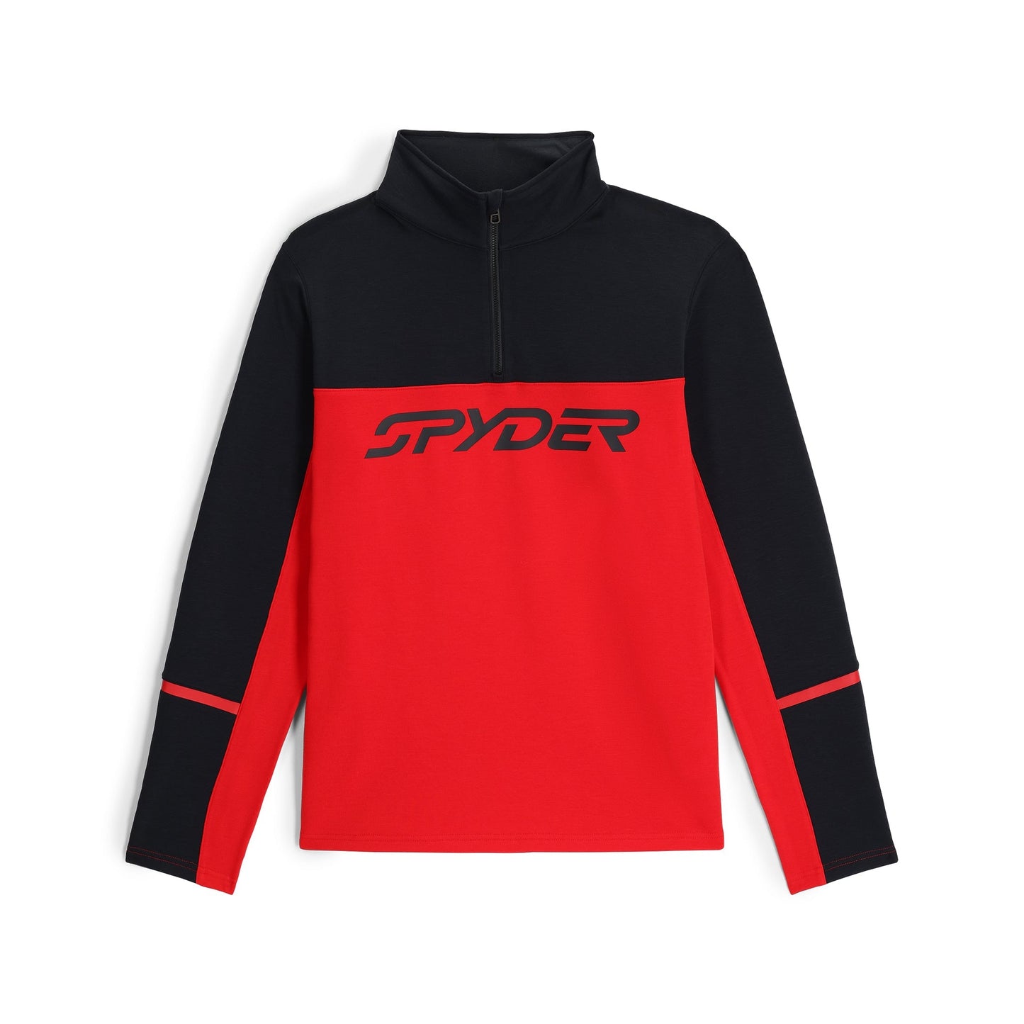Mens Speed Half Zip - Spyder Red