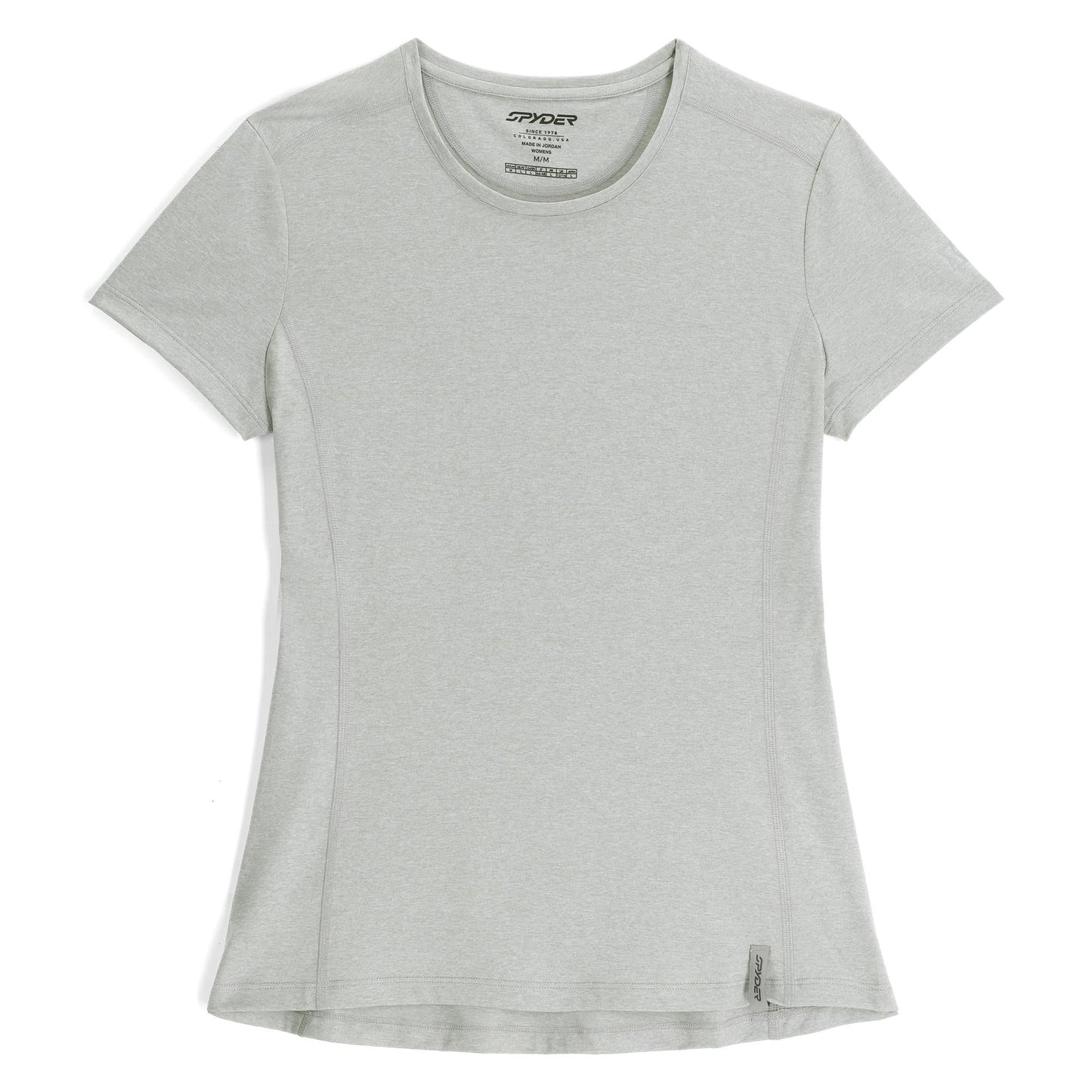 Womens Arc Short Sleeve Crew Tee - Pewter