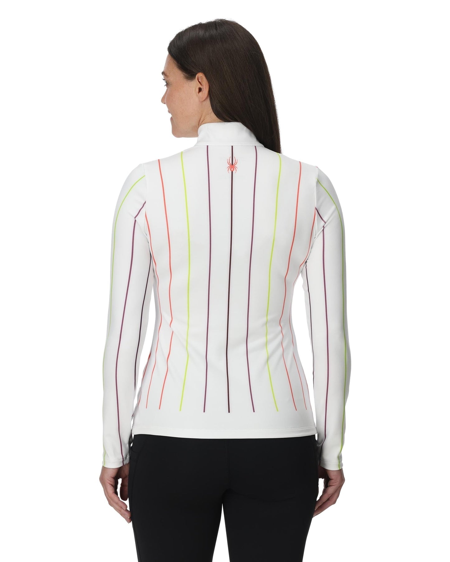 Womens Vivid Half Zip - Stripe