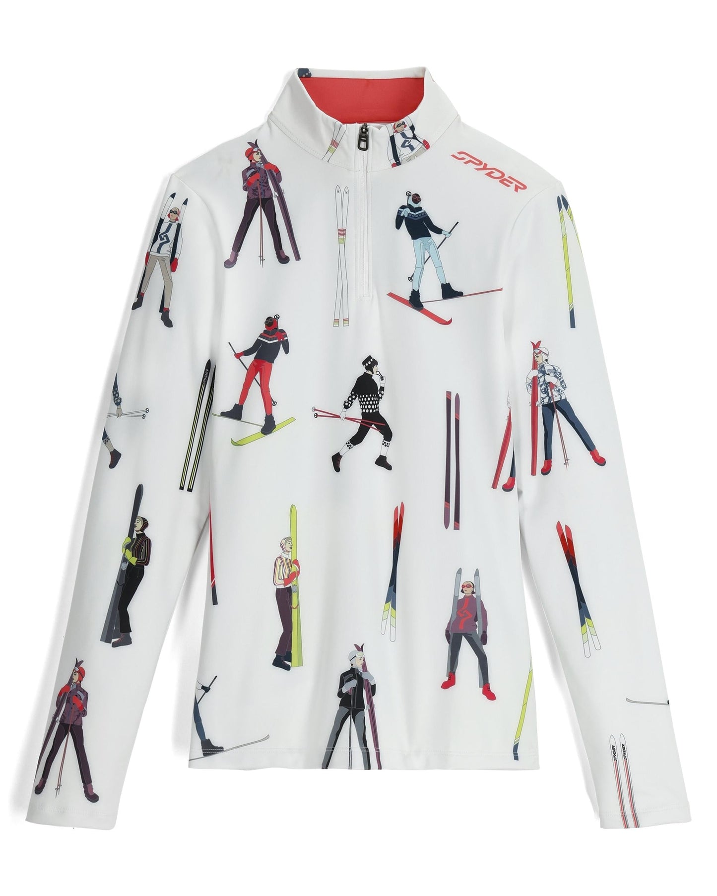 Womens Vivid Half Zip - Vintage Vibes