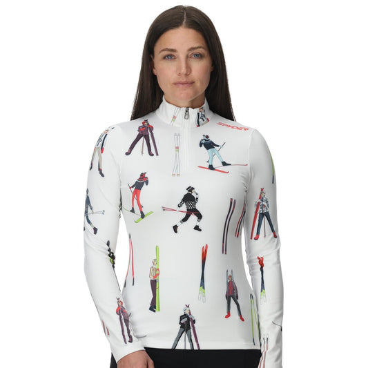 Womens Vivid Half Zip - Vintage Vibes