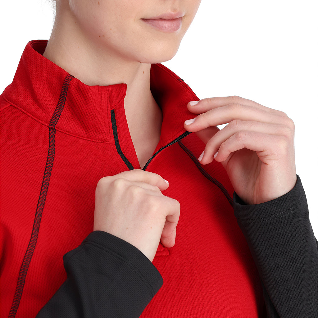Womens Charger 1/2 Zip - Pulse