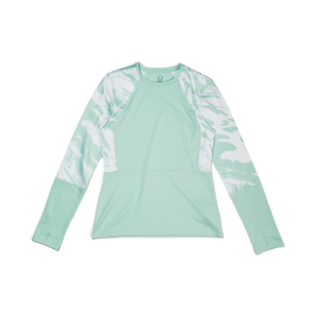 Womens Charger Crew - Wintergreen