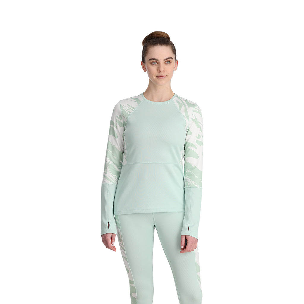 Womens Charger Crew - Wintergreen