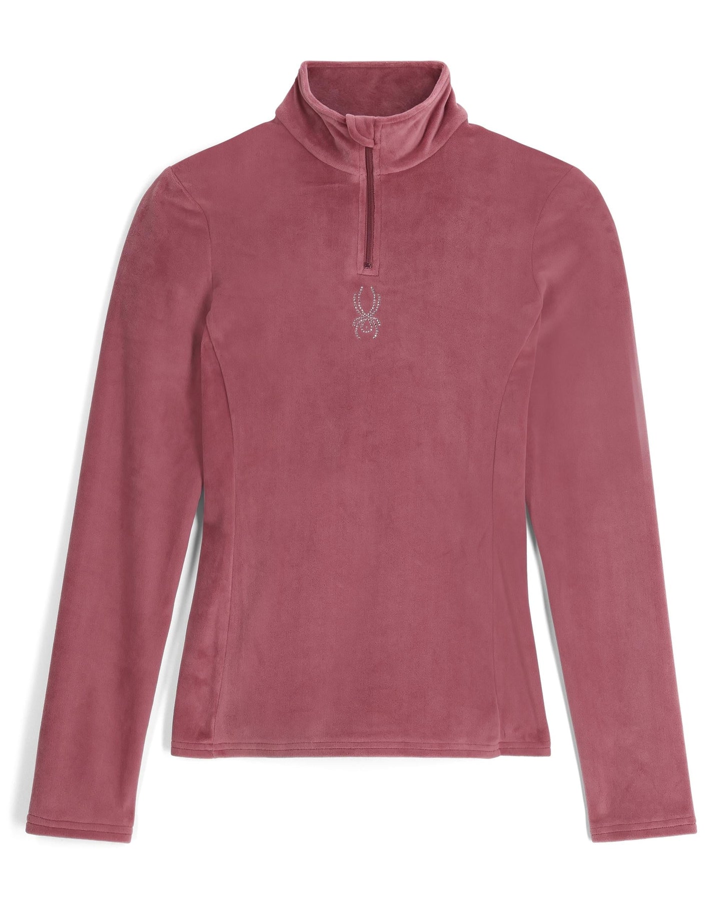 Womens Shimmer Bug Half Zip - Acai