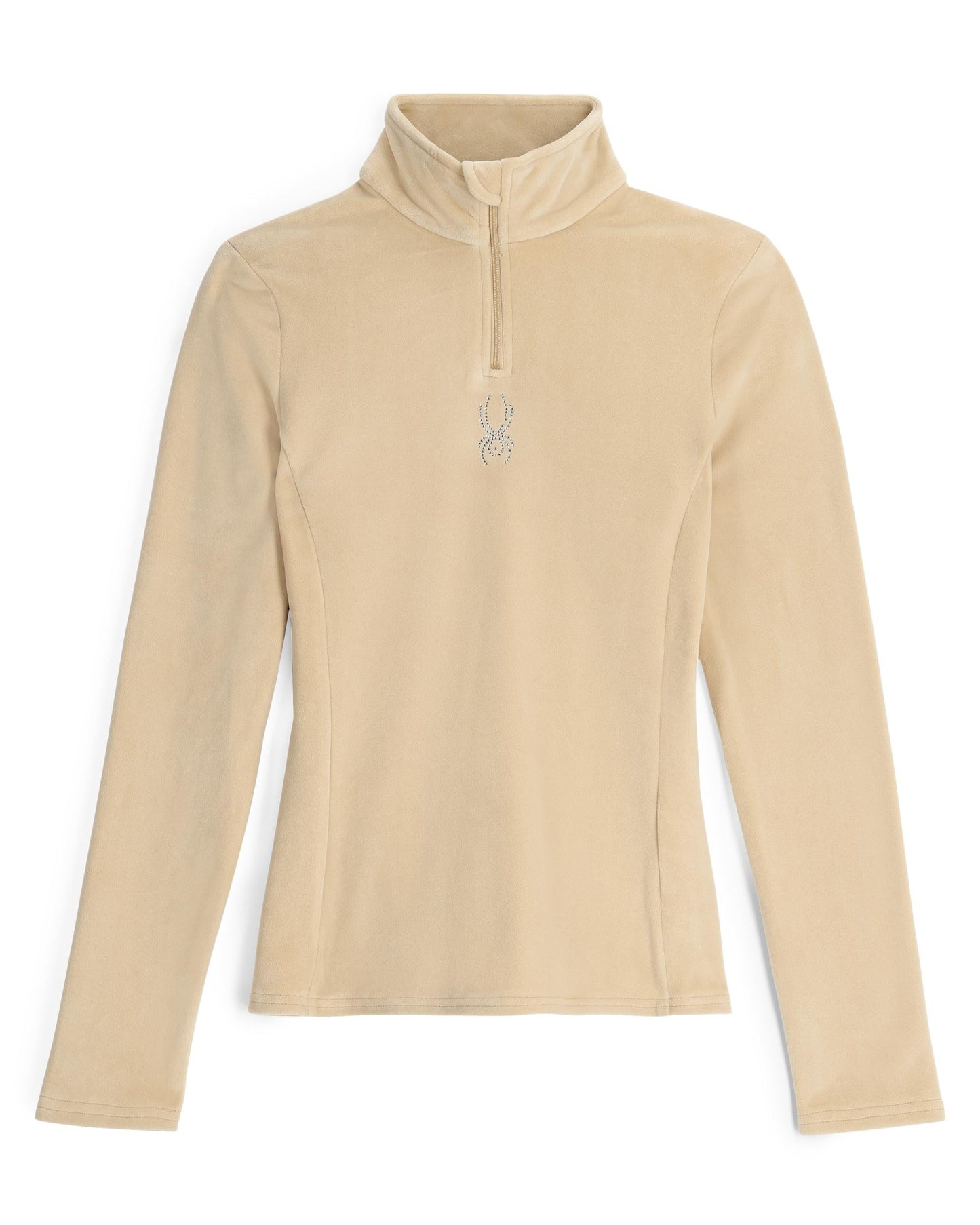 Womens Shimmer Bug Half Zip - Sanddune