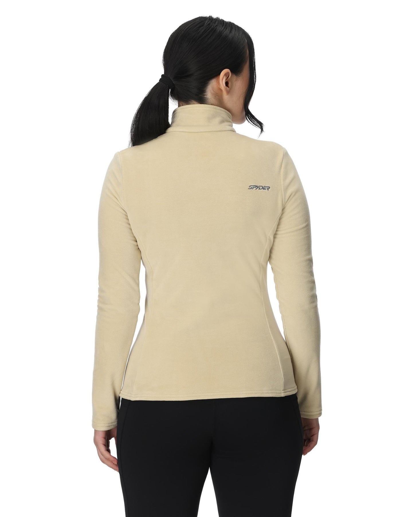 Womens Shimmer Bug Half Zip - Sanddune
